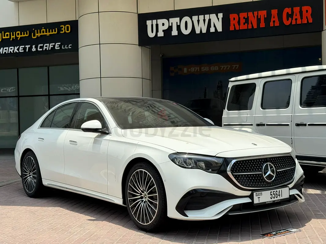 Hire 2025 Mercedes-Benz E-Class in Business Bay rental in Business Bay, Dubai