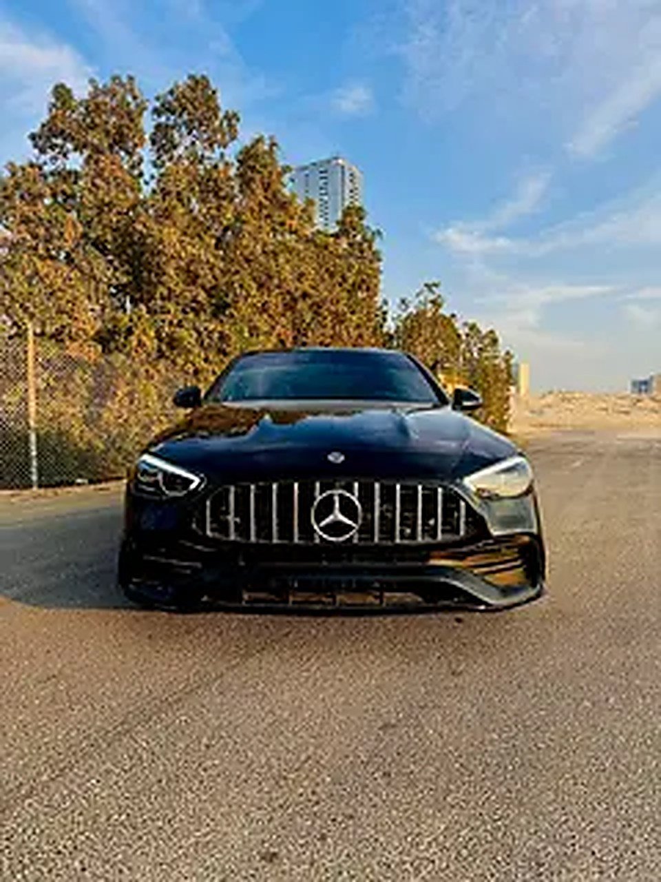 2025 Mercedes-Benz C-Class for Rent in Dubai Marina (Black, Automatic, 5 Seater, AL NOKHBAH) rental in Dubai Marina, Dubai
