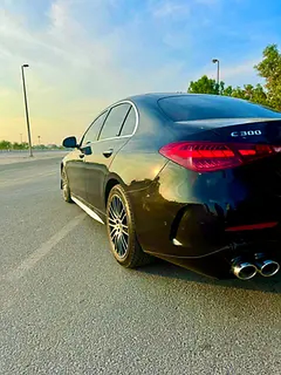 2025 Mercedes-Benz C-Class for Rent in Dubai Marina (Black, Automatic, 5 Seater, AL NOKHBAH) photo 3
