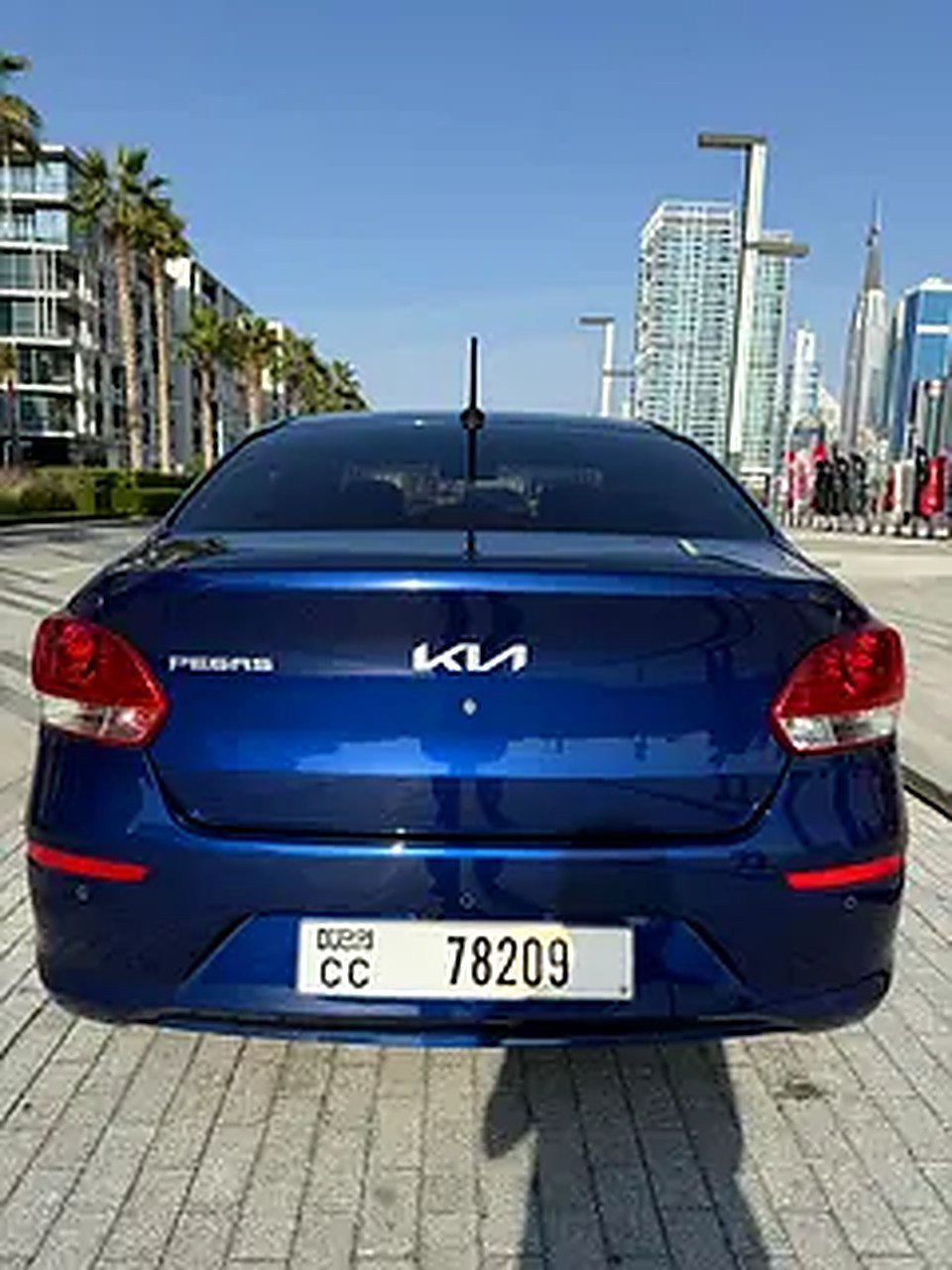 2025 Kia Pegas for Rent in Al Qusais 2 photo 5