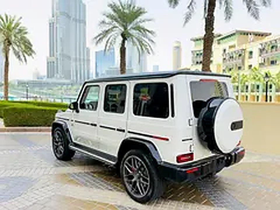 2024 Mercedes-Benz G-Class for Rent in Business Bay (White) photo 5