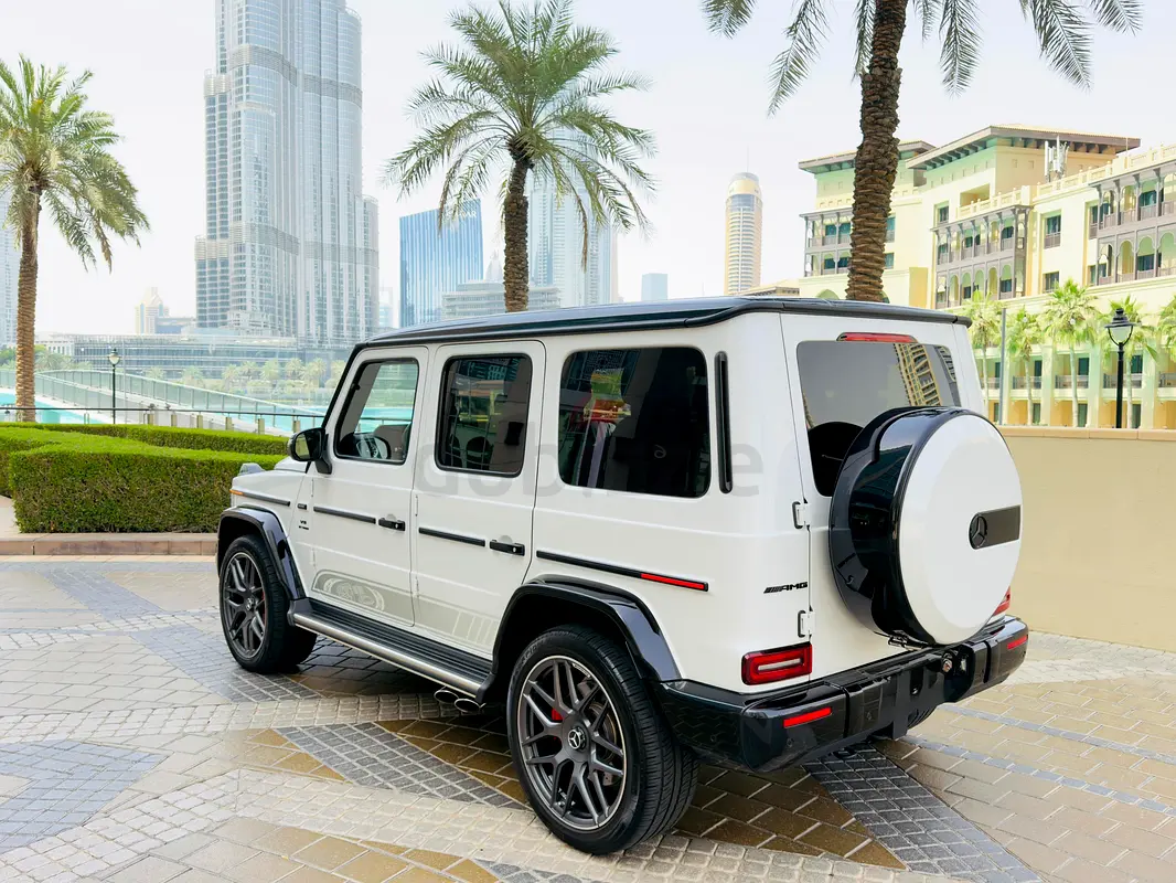 2024 Mercedes-Benz G-Class for Rent in Business Bay (White) photo 6