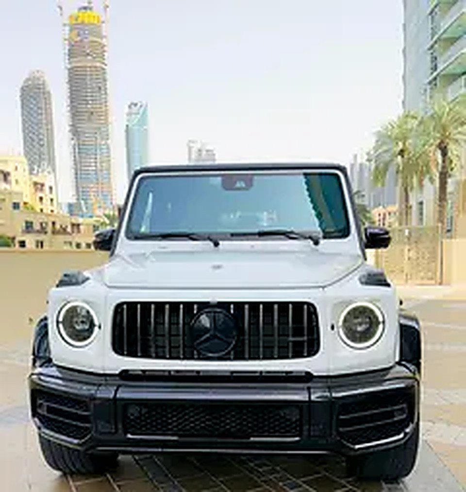2024 Mercedes-Benz G-Class for Rent in Business Bay (White) photo 6