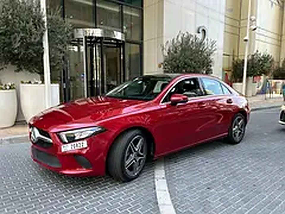 2022 Mercedes-Benz A-Class for Rent in Nad Al Sheba 3 photo 2