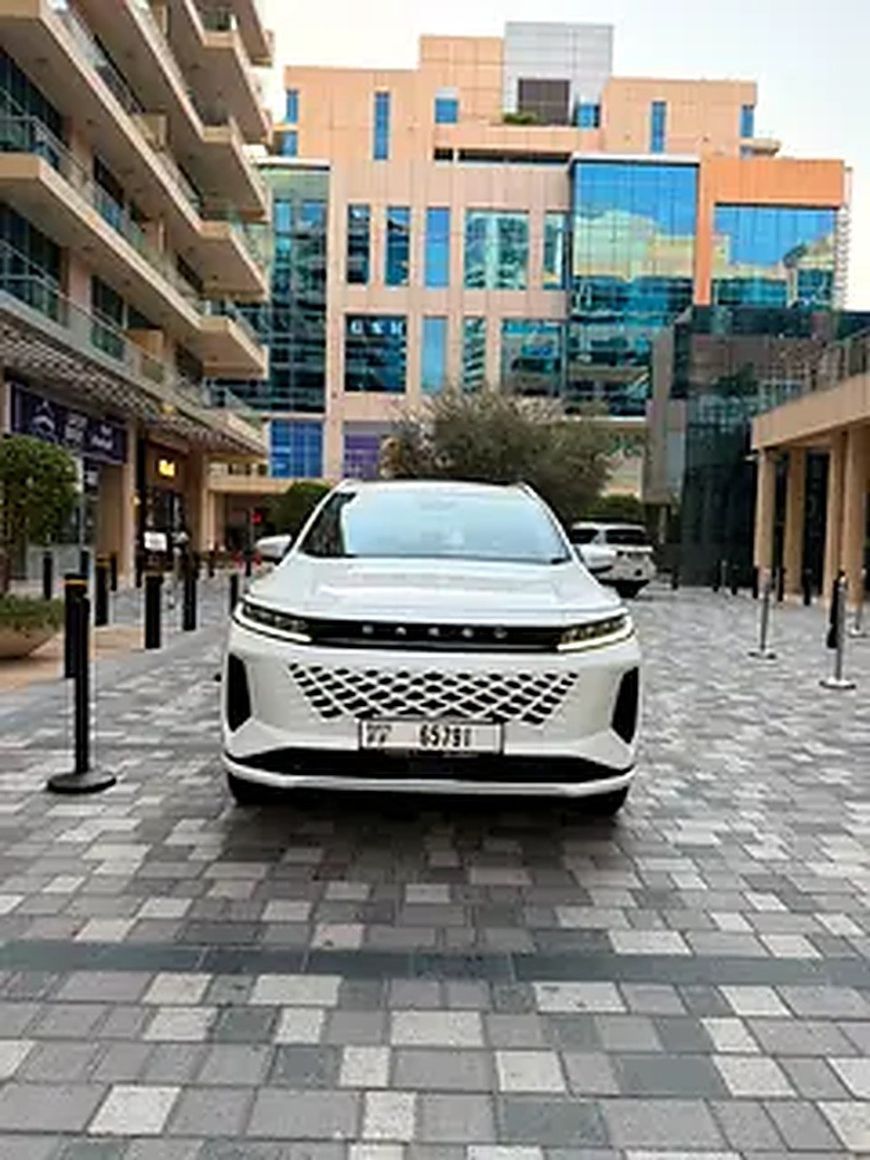 2026 Exeed LX for Rent in Business Bay (White) rental in Business Bay, Dubai