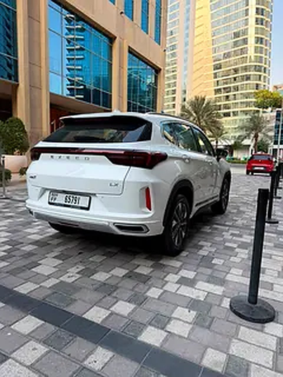 2026 Exeed LX for Rent in Business Bay (White) photo 5