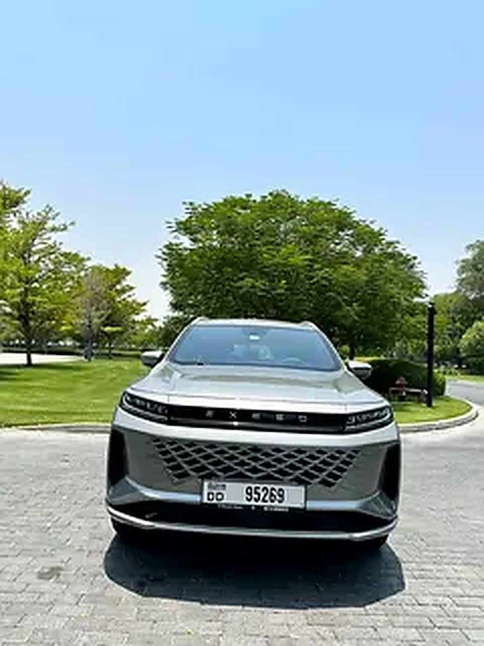 2026 Exeed LX for Rent in Business Bay (Silver) photo 2