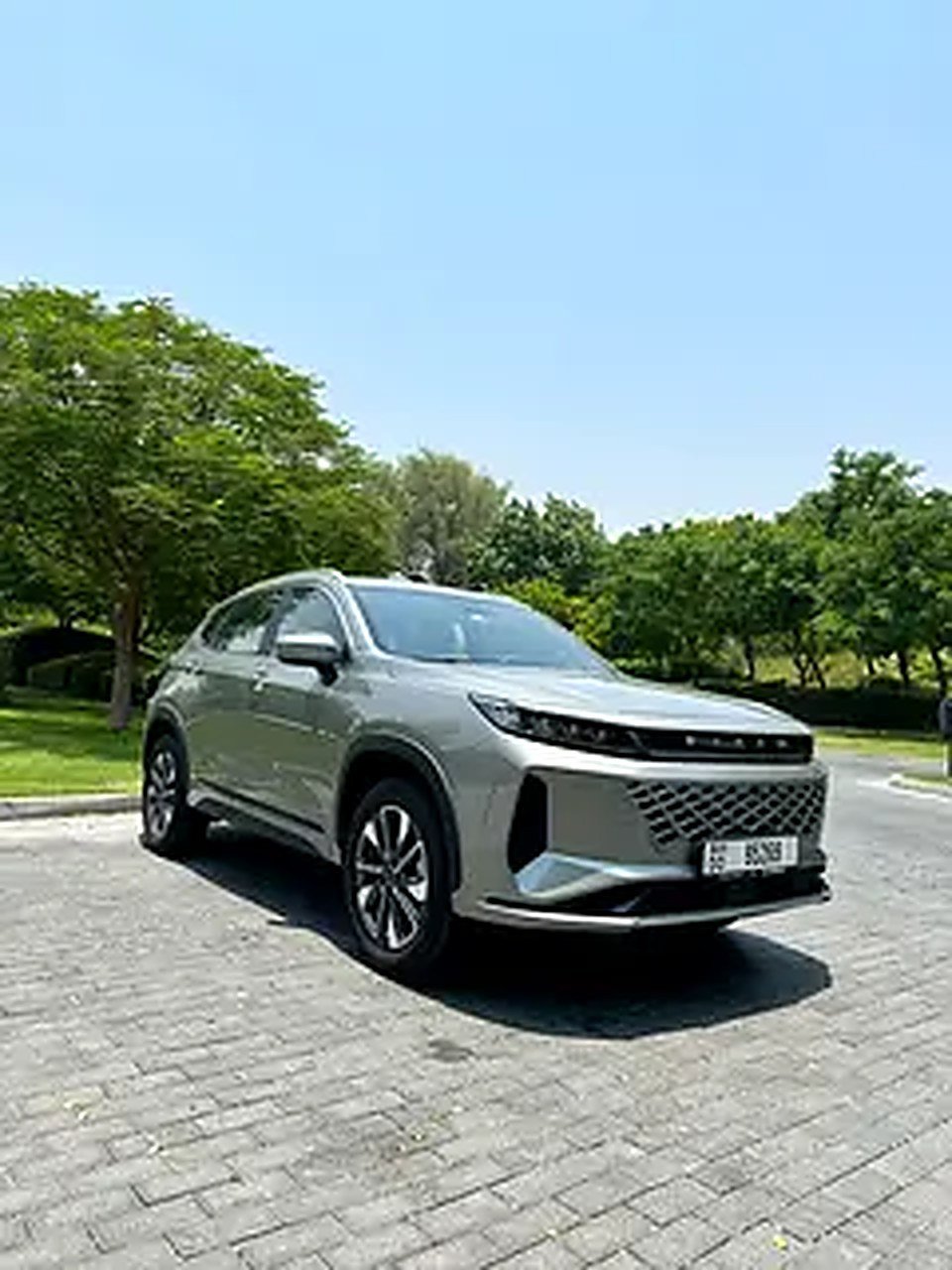 2026 Exeed LX for Rent in Business Bay (Silver) photo 3