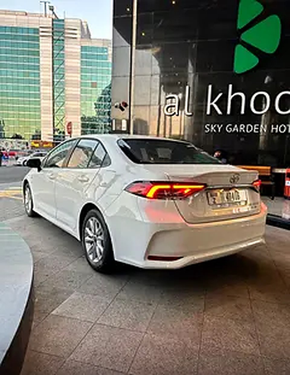2025 Toyota Corolla for Rent in Business Bay (White, Automatic, 5 Seater, SPORT DRIVE) photo 3