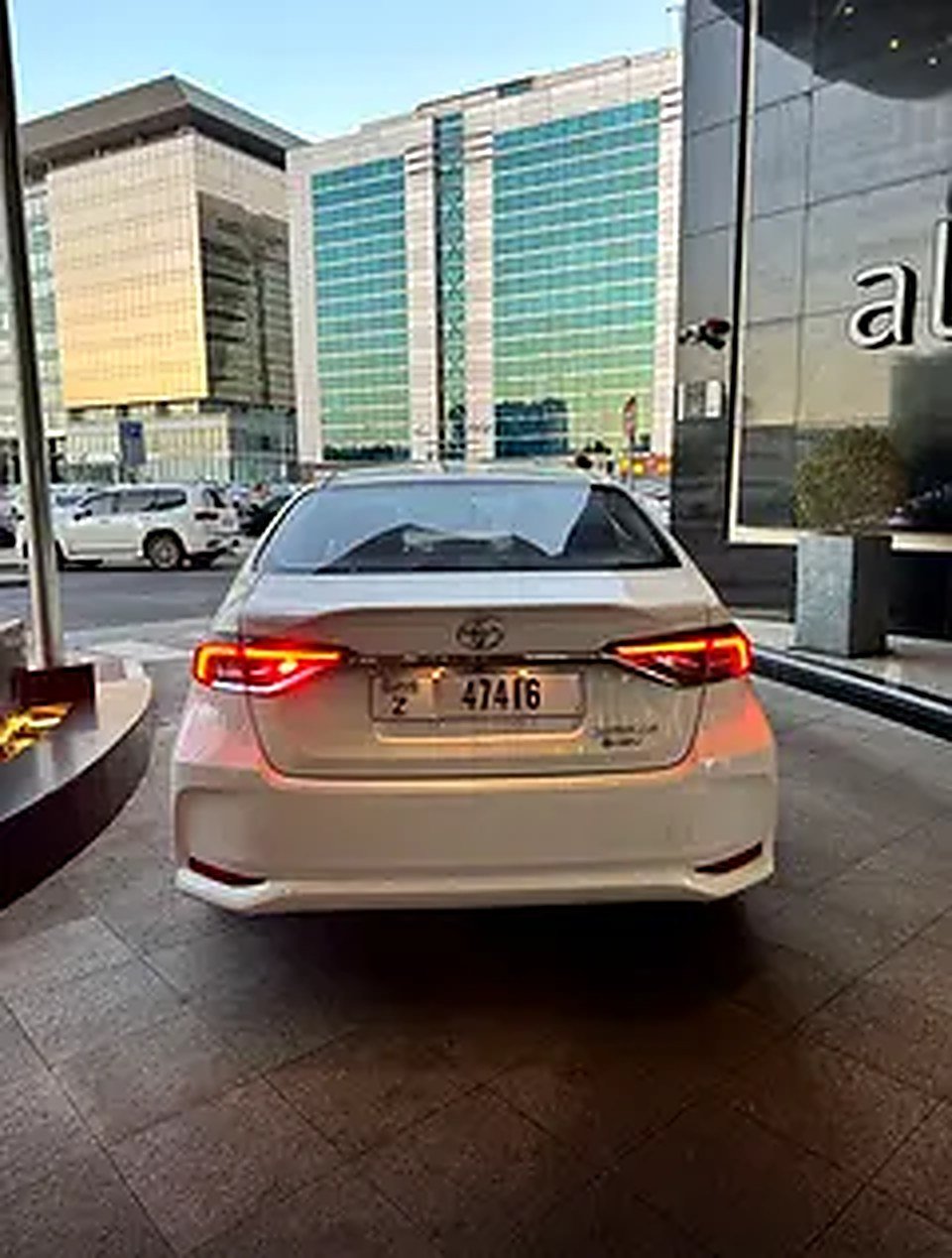2025 Toyota Corolla for Rent in Business Bay (White, Automatic, 5 Seater, SPORT DRIVE) photo 5
