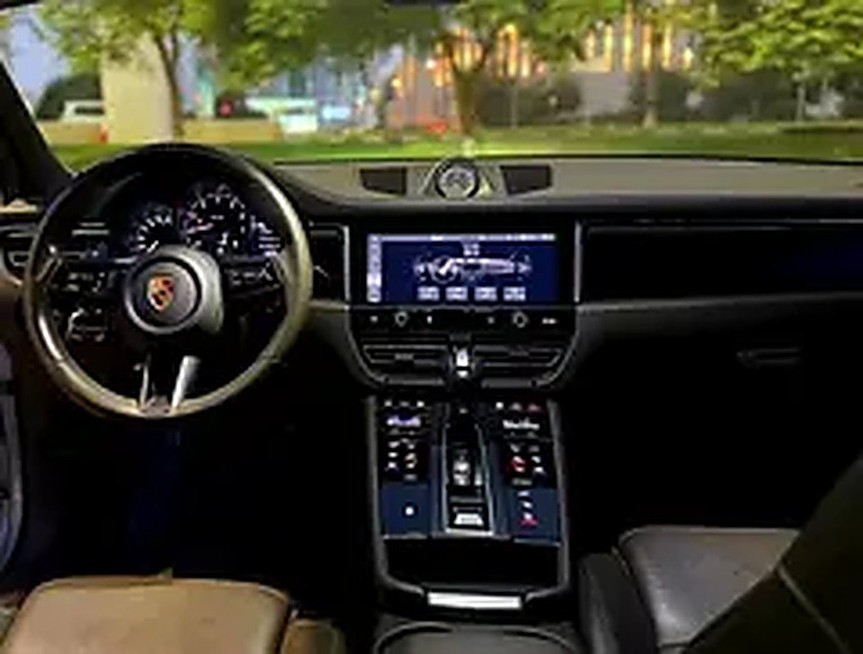 2023 Porsche Macan for Rent in Al Garhoud photo 2