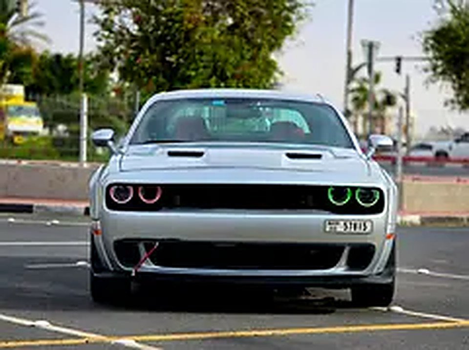 2023 Dodge Challenger for Rent in Riggat Al Buteen photo 6