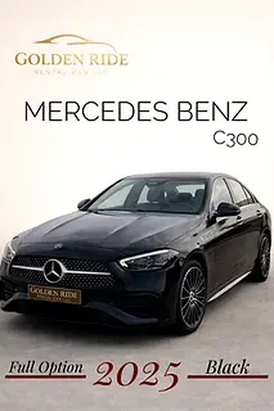 Mercedes-Benz C300 Luxury rental in Sheikh Zayed Road, Dubai