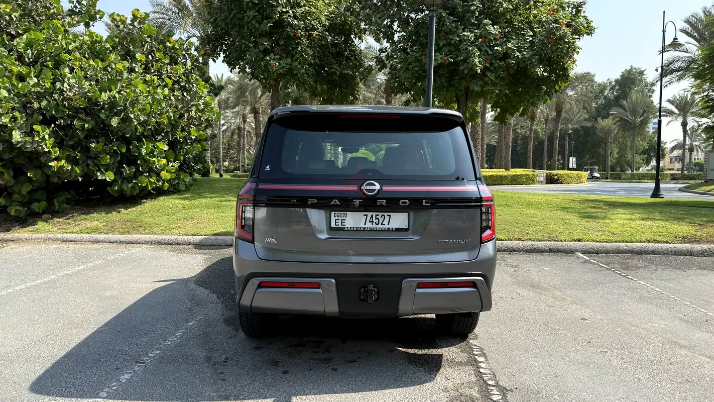 2026 Nissan Patrol for Rent in Port Saeed (Grey, Automatic, 7 Seater) photo 2