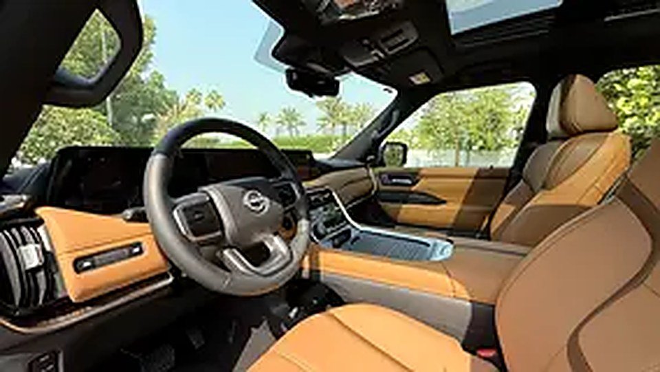 2026 Nissan Patrol for Rent in Port Saeed (Grey, Automatic, 7 Seater) photo 6