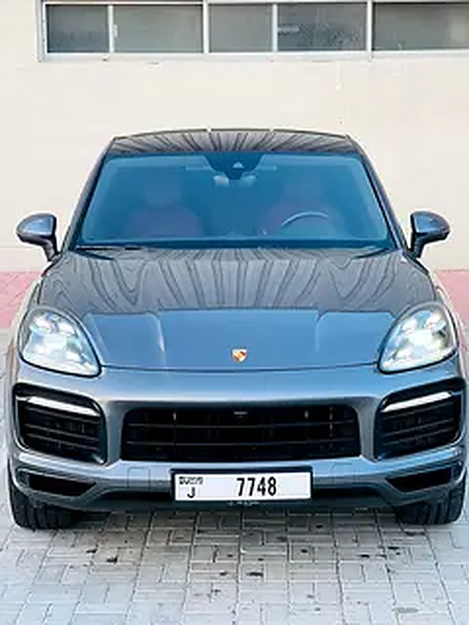 2022 Porsche Cayenne for Rent in Sheikh Zayed Road (Grey) rental in Sheikh Zayed Road, Dubai