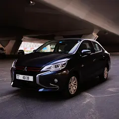2025 Mitsubishi Attrage for Rent in Jumeirah Lake Towers (JLT) (Grey) photo 2