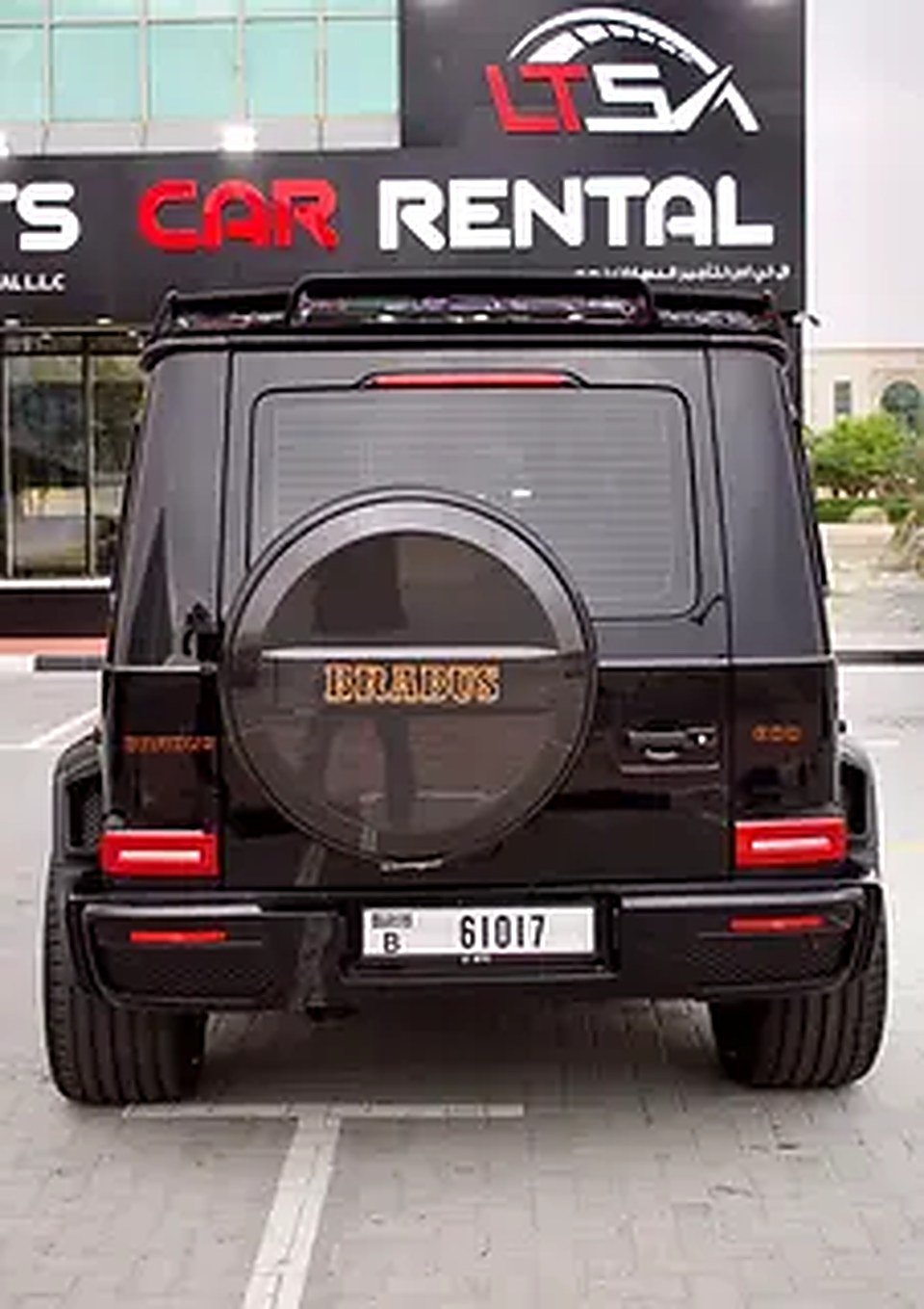 2022 Mercedes-Benz G-Class Brabus for Rent in Al Garhoud photo 4