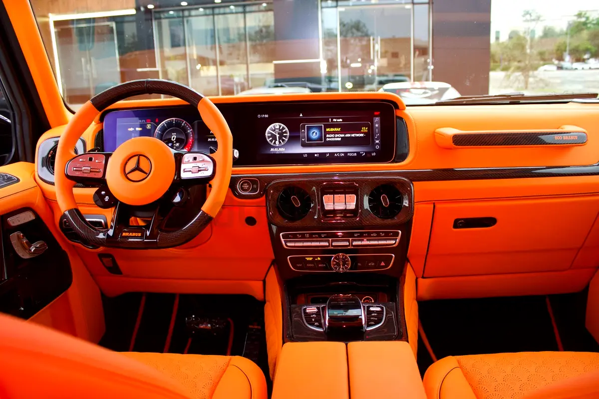 2022 Mercedes-Benz G-Class Brabus for Rent in Al Garhoud photo 7