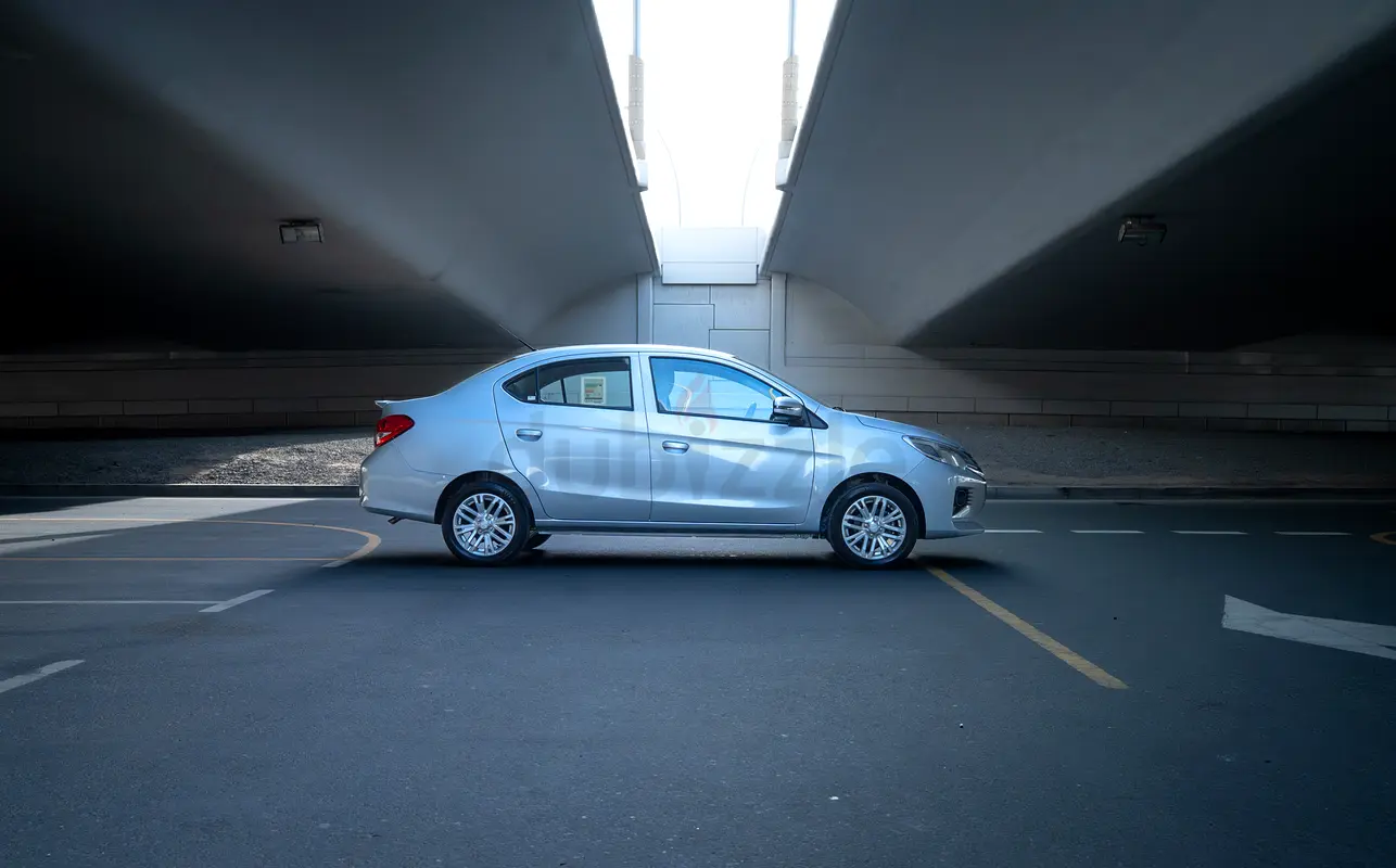 2025 Mitsubishi Attrage for Rent in Jumeirah Lake Towers (JLT) (White) photo 3
