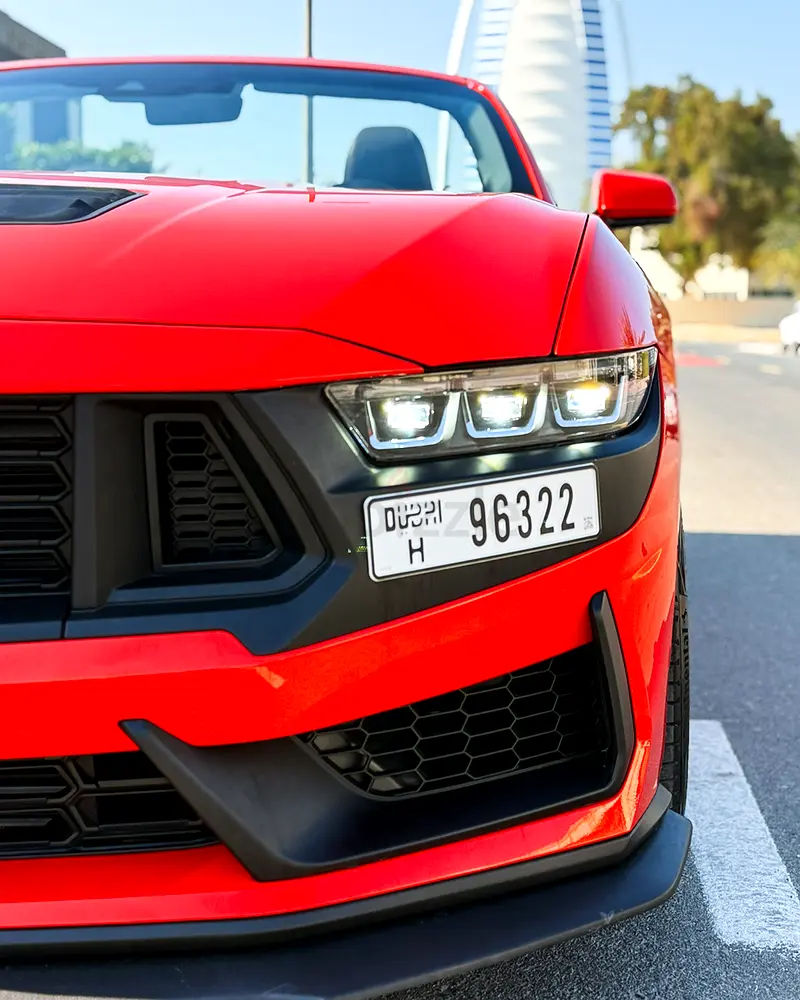 2024 Ford Mustang for Rent in Al Barsha 1 (Red) photo 4