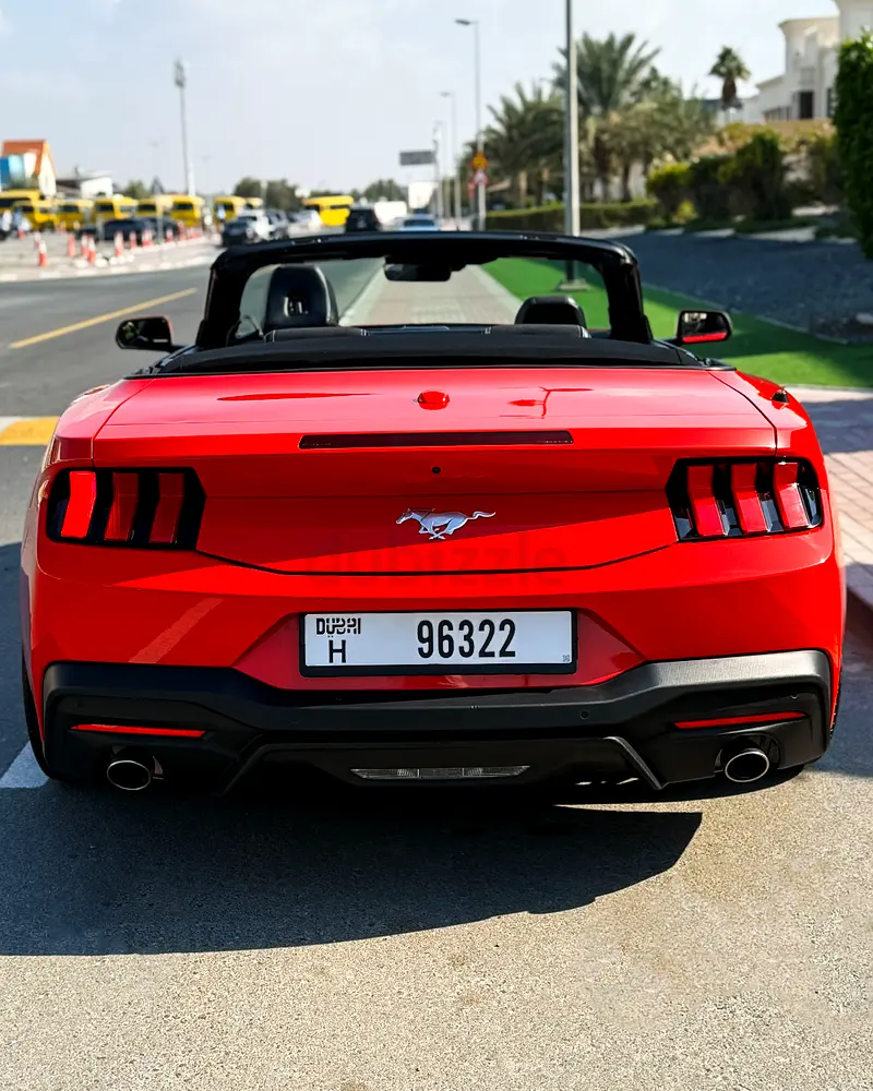 2024 Ford Mustang for Rent in Al Barsha 1 (Red) photo 5