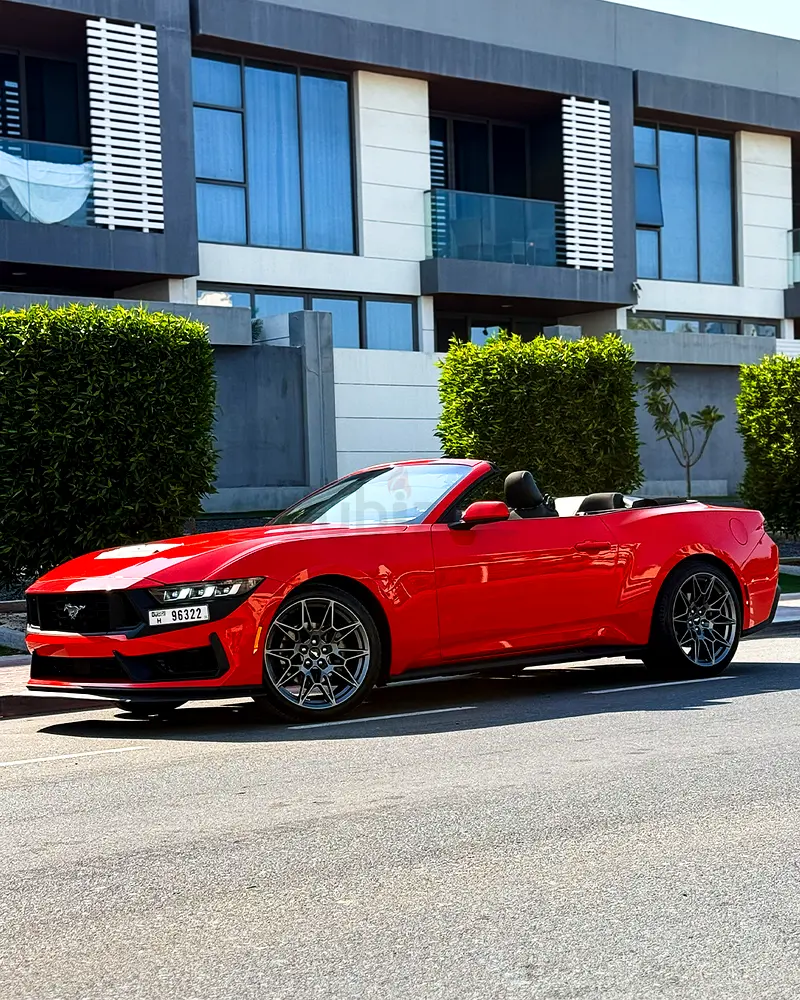 2024 Ford Mustang for Rent in Al Barsha 1 (Red) photo 6