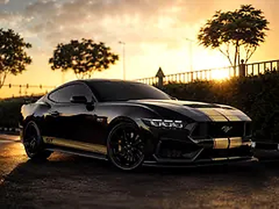 2024 Ford Mustang for Rent in Business Bay photo 3