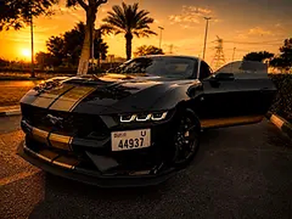 2024 Ford Mustang for Rent in Business Bay photo 4