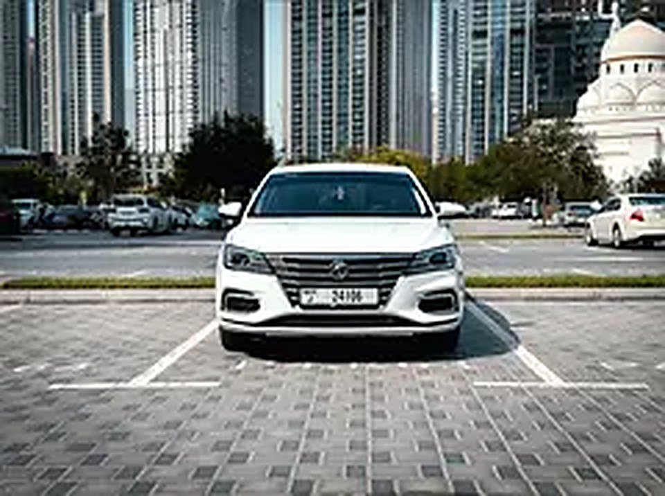 2024 MG MG5 for Rent in Al Barsha 1 (White) photo 2
