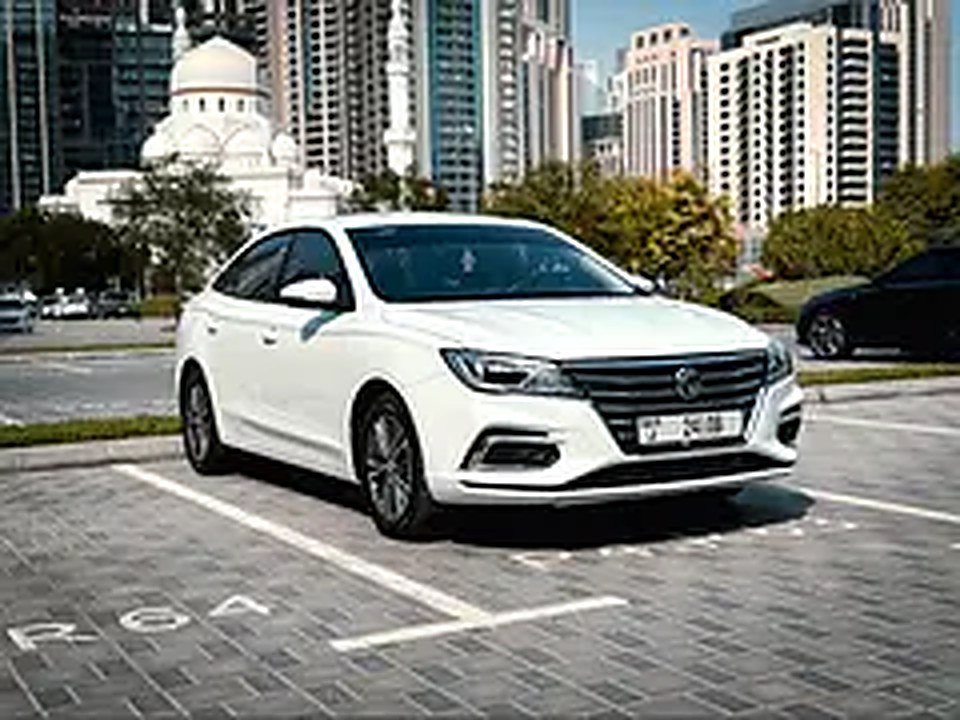 2024 MG MG5 for Rent in Al Barsha 1 (White) photo 3