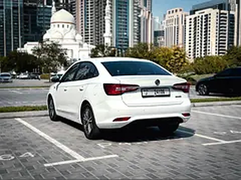 2024 MG MG5 for Rent in Al Barsha 1 (White) photo 4