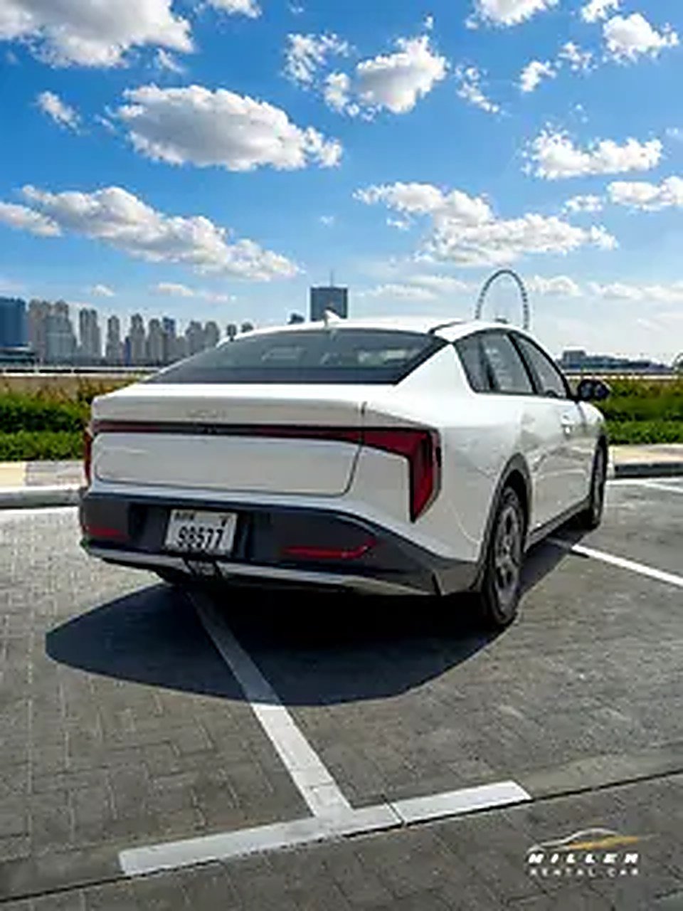 2026 Kia K4 for Rent in Azizi Riviera (White) photo 3