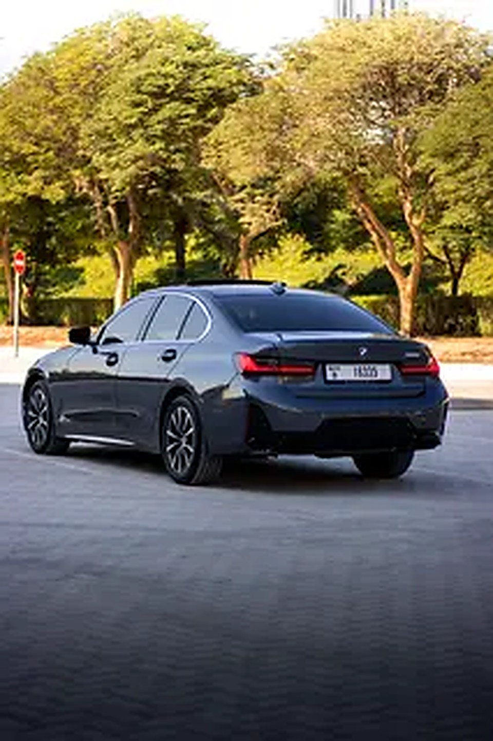 2022 BMW 3-Series for Rent in Al Garhoud photo 3