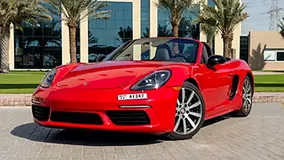 2022 Porsche Boxster for Rent in Al Quoz Industrial Area 4 rental in Al Quoz Industrial Area 4, Dubai