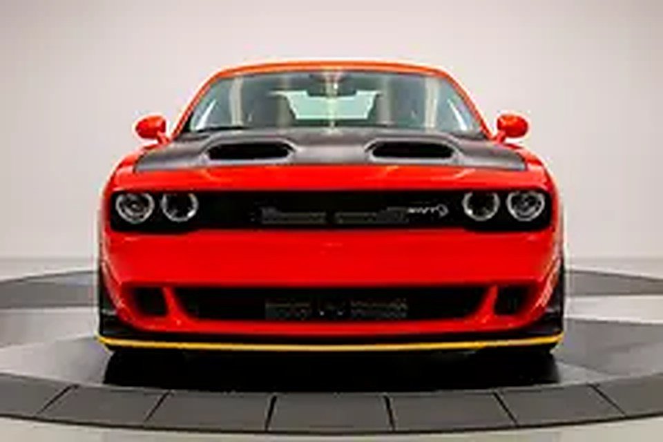Dodge Challenger SRT Hellcat V8 rental in Business Bay, Dubai