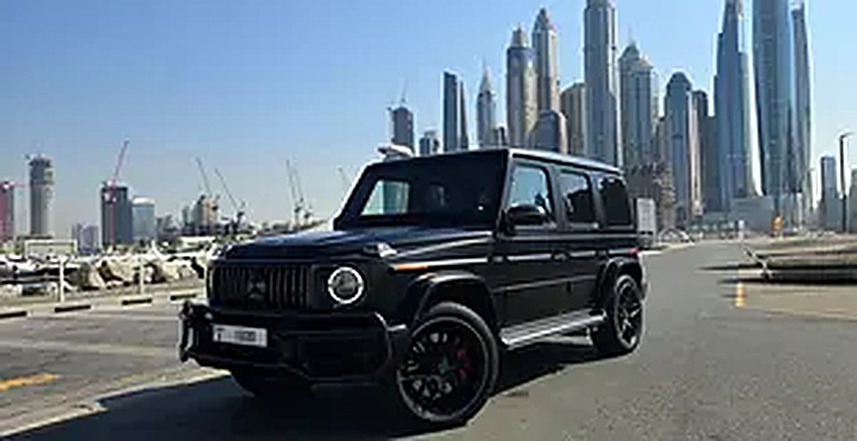 2024 Mercedes-Benz G-Class for Rent in Dubai Marina (Black, Automatic, 5 Seater, Click and) rental in Dubai Marina, Dubai