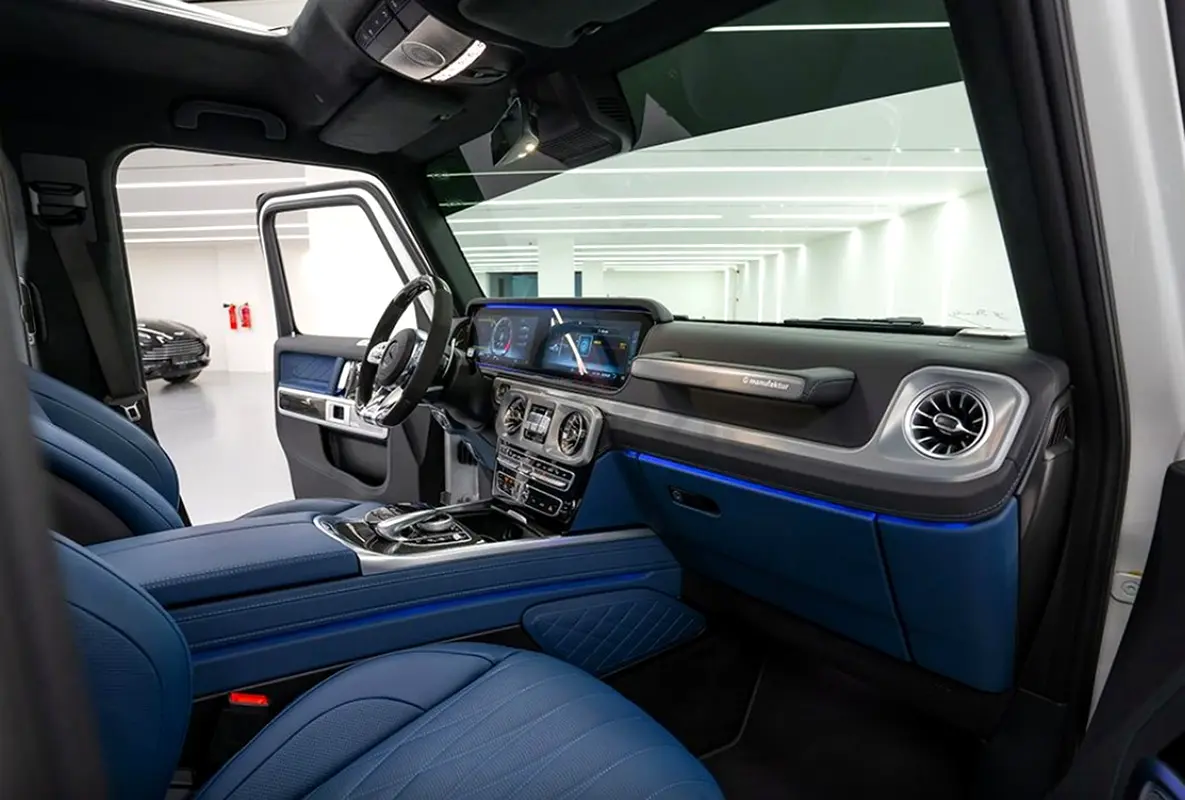 2024 Mercedes-Benz G-Class for Rent in Dubai Marina (Black, Automatic, 5 Seater, Click and) photo 2