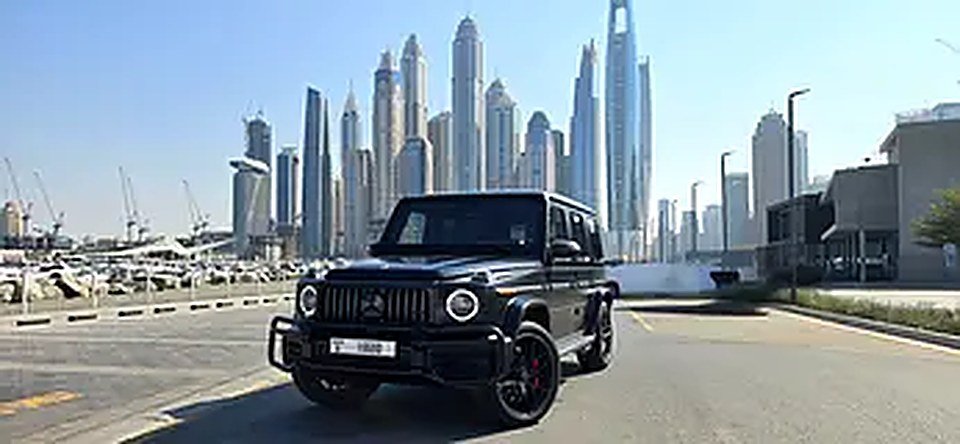 2024 Mercedes-Benz G-Class for Rent in Dubai Marina (Black, Automatic, 5 Seater, Click and) photo 4