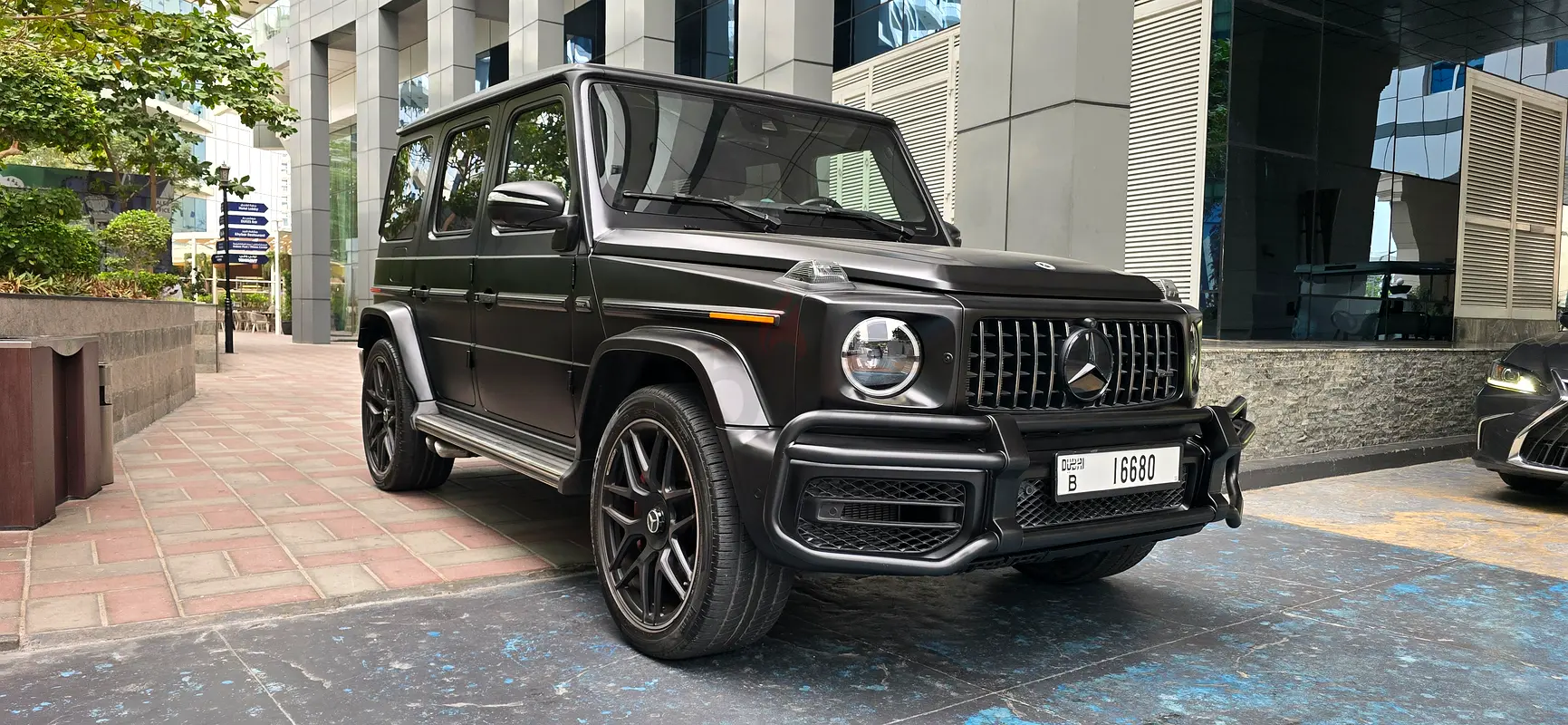 2024 Mercedes-Benz G-Class for Rent in Dubai Marina (Black, Automatic, 5 Seater, Click and) photo 7