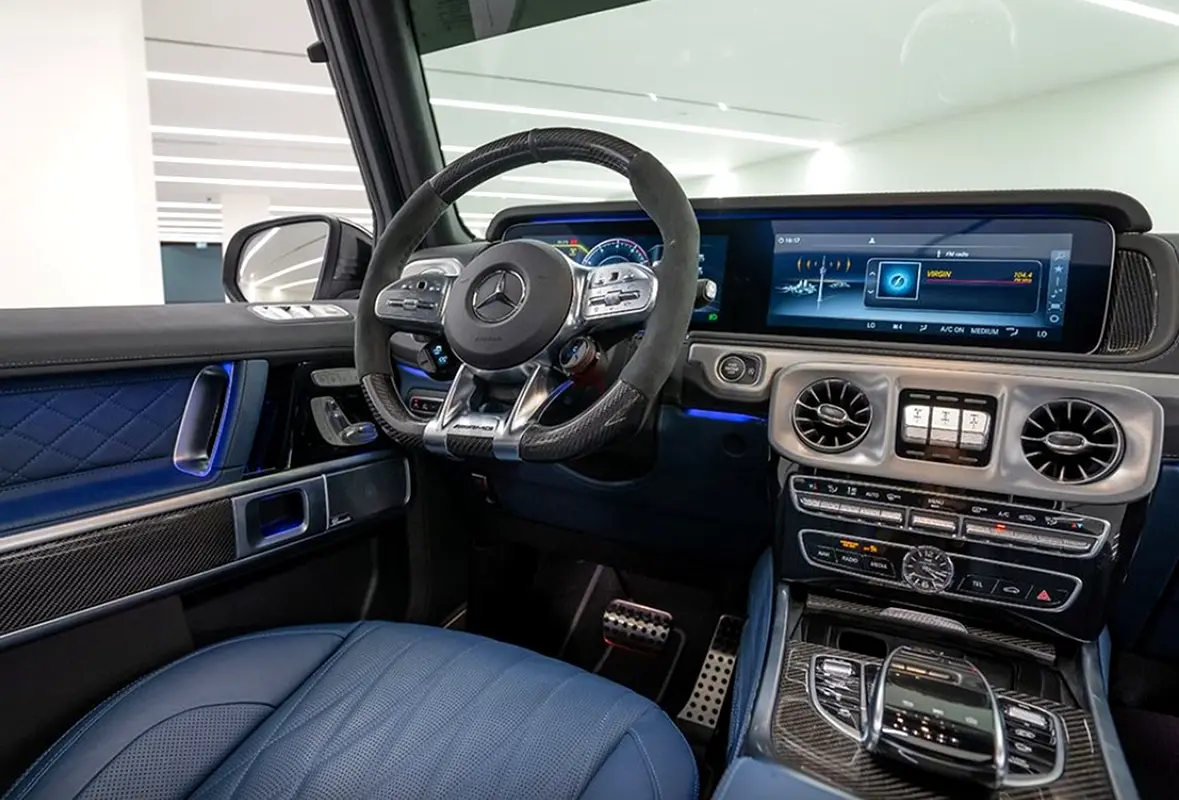2024 Mercedes-Benz G-Class for Rent in Dubai Marina (Black, Automatic, 5 Seater, Click and) photo 9