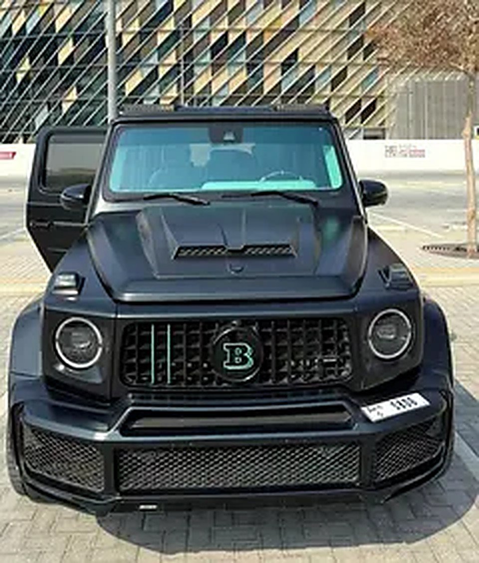 2022 Mercedes-Benz G-Class Brabus for Rent in Downtown Dubai (Black) rental in Downtown Dubai, Dubai