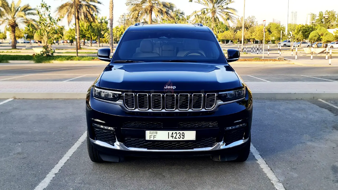 2023 Jeep Grand Cherokee L for Rent in Al Mamzar Front rental in Al Mamzar Front, Dubai