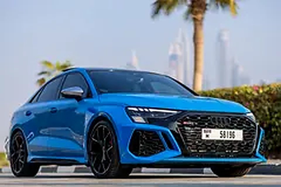 2024 Audi RS3 for Rent in Al Quoz Industrial Area 3 rental in Al Quoz Industrial Area 3, Dubai