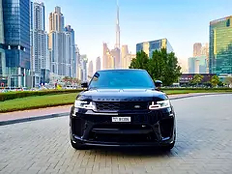 2020 Land Rover Range Rover Sport for Rent in Palm Jumeirah (Black, Automatic, 5 Seater, AL QWA) photo 3