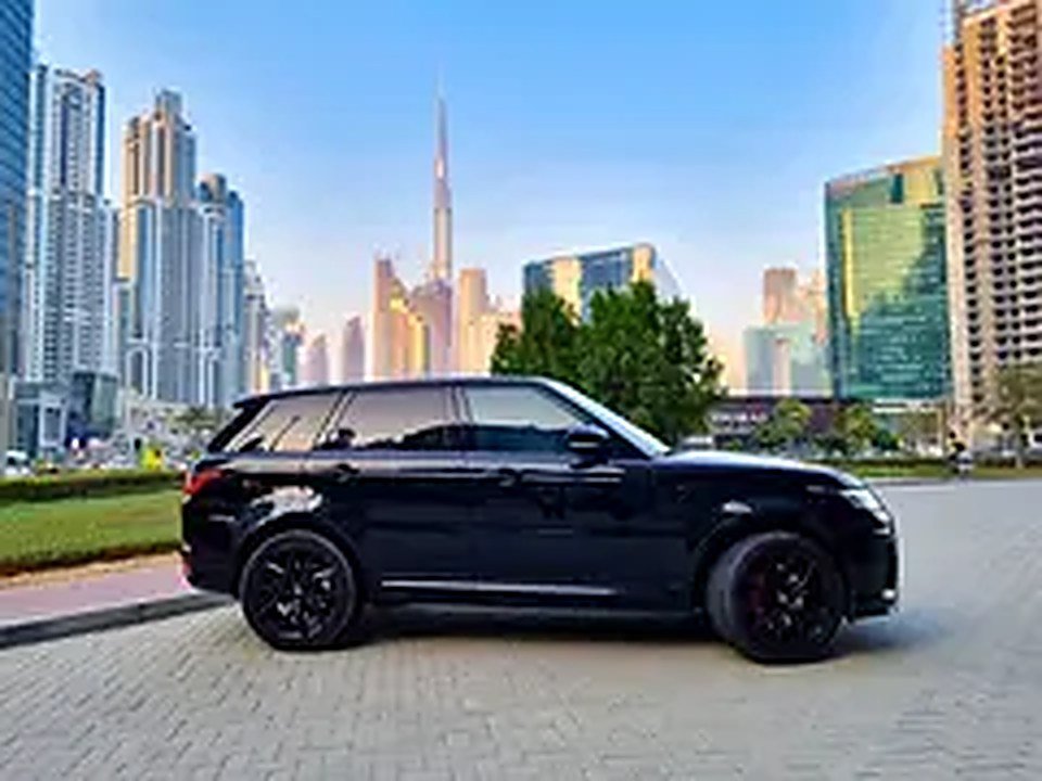 2020 Land Rover Range Rover Sport for Rent in Palm Jumeirah (Black, Automatic, 5 Seater, AL QWA) photo 5