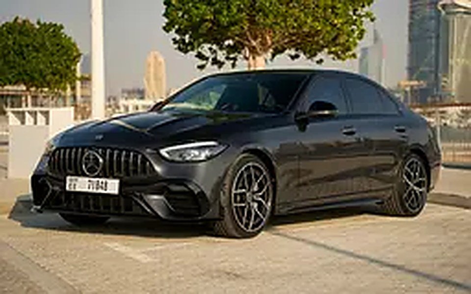 2024 Mercedes-Benz C-Class for Rent in Dubai Marina (Black, Automatic, 5 Seater, ONWHEELS) photo 2