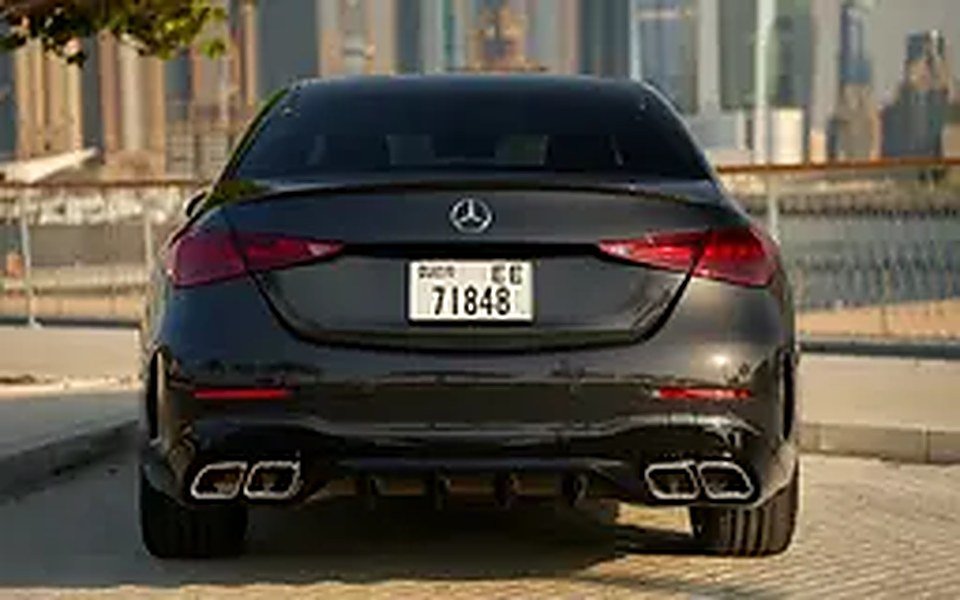 2024 Mercedes-Benz C-Class for Rent in Dubai Marina (Black, Automatic, 5 Seater, ONWHEELS) photo 4