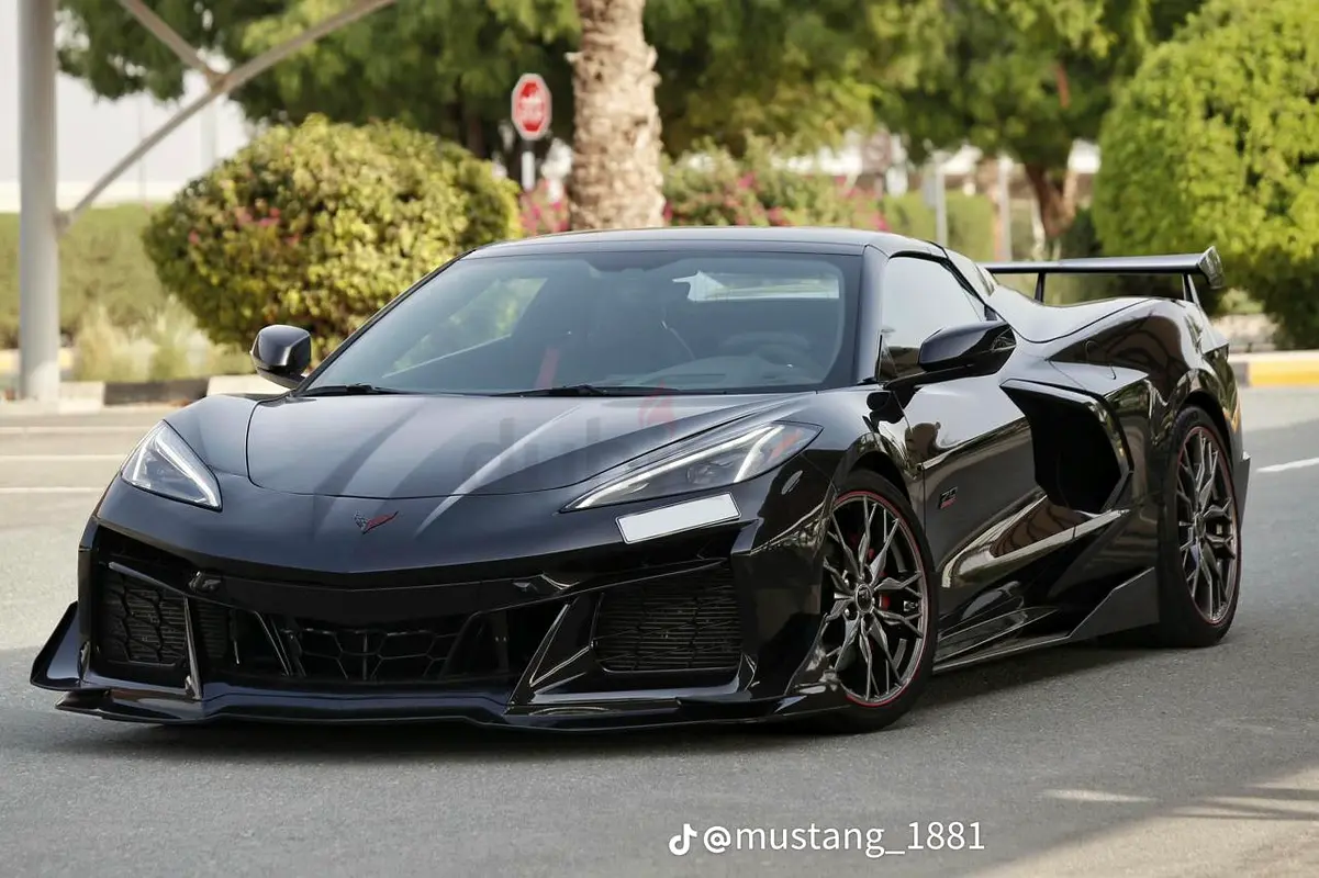 2023 Chevrolet Corvette for Rent in Airport Road Area rental in Airport Road Area, Dubai