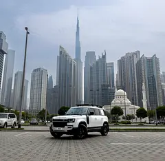Rent 2024 Land Rover Defender in Al Muraqqabat | Free Delivery in Al Muraqqabat photo 2